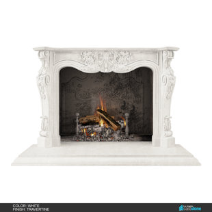 LOS ANGELES CAST STONE Athena Fireplace Surround