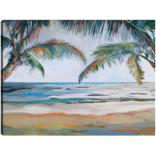 DOVECOVE Beyond The Palms by Studio Arts Canvas Art Print