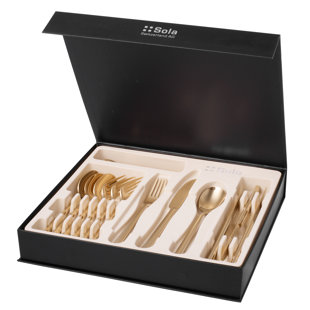 Sola Switzerland Premium Cutlery 16 Piece Stainless Steel Cutlery Set , Service for 4