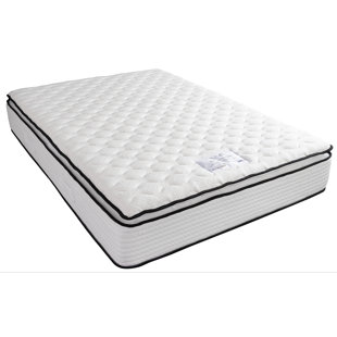 WHITE NOISE Ellian Morgan 1000 Pocket Sprung Pillow Top Silk Mattress