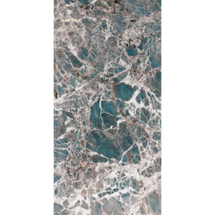 MALAKAN INC. 24" X 48" Porcelain Wall & Floor High Glossy Tile Tiffany