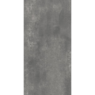 MALAKAN INC. 24" X 48" Porcelain Concrete Look Wall & Floor Tile Saint Laurent Grigio
