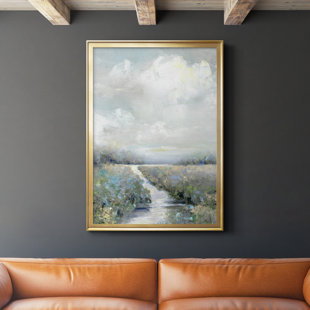 RED BARREL STUDIO® Peninsula Path Premium Framed Canvas - Ready To Hang