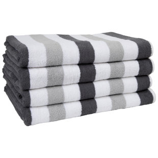 ARKWRIGHTLLC Cotton Bath Towels (Set of 4)