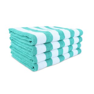 ARKWRIGHTLLC Terrycloth Bath Towels (Set of 4)