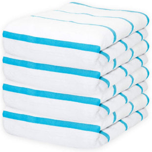 ARKWRIGHTLLC Cotton Bath Towels (Set of 4)