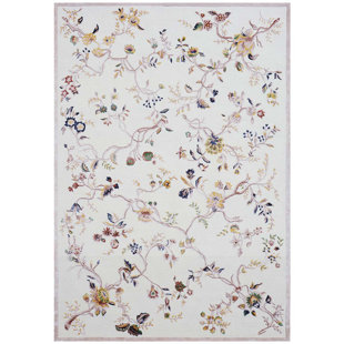 BOKARA RUG CO., INC. Hand Knotted Floral Indoor Rug