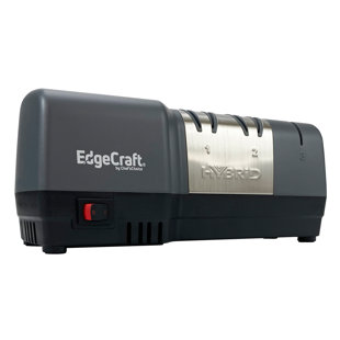 Edgecraft Hybrid Knife Sharpener for 20-Degree Knives, 3-Stage