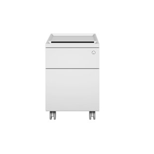 FRIANT My-Hite Steel Vertical Filing Cabinet with 2 Drawers, Mobility, Secure Locks