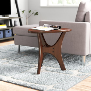 ZIPCODE DESIGN™ Lucrezia Triangle Wood End Table