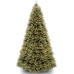 National Tree Company Downswept Douglas Fir Tree with Dual Color LED Lights