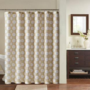 SPIRIT LINEN 13pc Hooks Only Shower Curtain with Hooks Included
