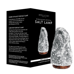 EVOLUTION SALT CO Natural Himalayan 6 lbs Salt Lamp