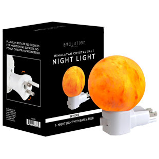 EVOLUTION SALT CO Himalayan 1 lb Salt Lamp