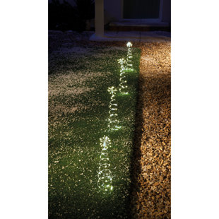 PREMIER DECORATIONS LTD Spiral LED Christmas Tree Path Lights
