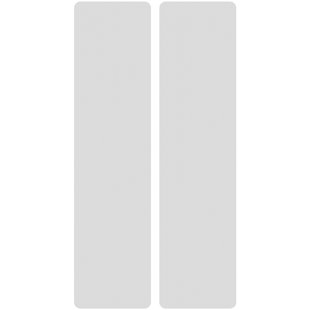 NO SLIP MAT BY VERSATRACTION Bath Tub and Shower Treads Rectangle Non-Slip Shower mat (Set of 6)