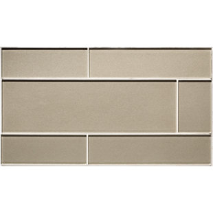 TILE CONNECTION 3 1/2" x 12" Astral Glass Subway Tile