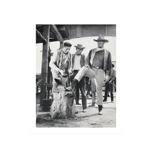 GLOBE PHOTOS ENTERTAINMENT & MEDIA John Wayne " John Wayne The Duke "