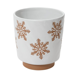 THE HOLIDAY AISLE® Jimeka Handmade Ceramic Pot Planter