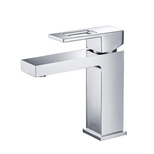 KIBI Cube Single-Hole Single-handle Bathroom Faucet