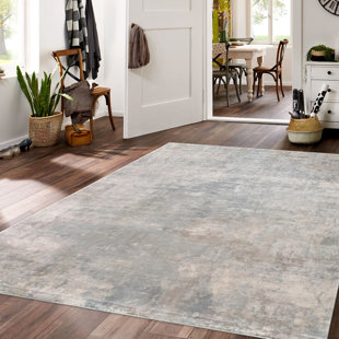 PASARGAD Viscose Abstract Indoor Rug