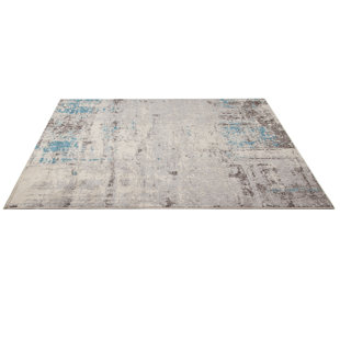 WILLISTON FORGE Weern Tufted Ecru/Blue Rug