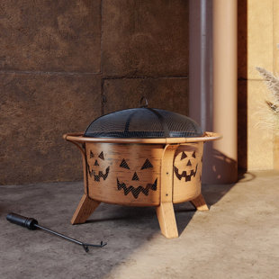 SUNJOY Fire Pit Pumpkin Scare - 76cm