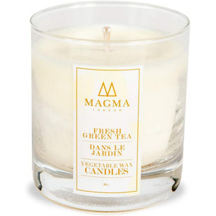 MAGMA LONDON Fresh Green Tea / Bergamot Scented Jar Candle