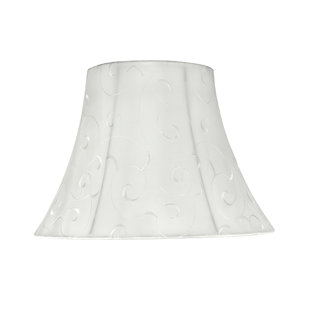 ASPEN CREATIVE CORPORATION 9.5'' H Faux Silk Fabric Bell Lamp Shade