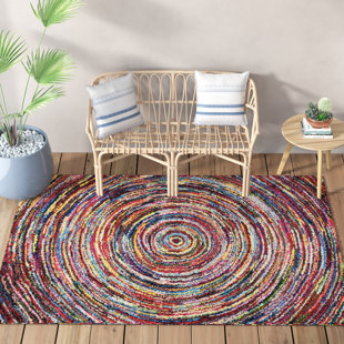 LANGLEY STREET Sybil Shaggy Red Rug