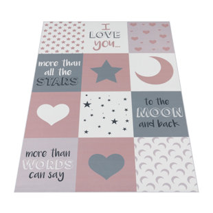 ISABELLE & MAX Leal Dark Pink Rug