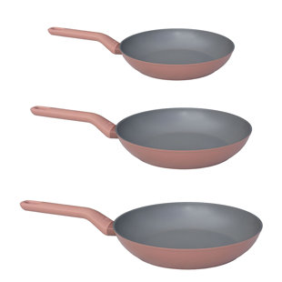 BergHOFF Leo 3pc Non-Stick Fry Pan Set with 8", 10" , and 11" Fry Pans