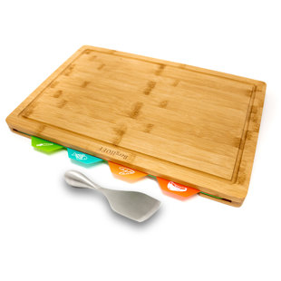 BERGHOFF Bamboo 6Pc Board Set/Aaron Probyn Cheese Knife