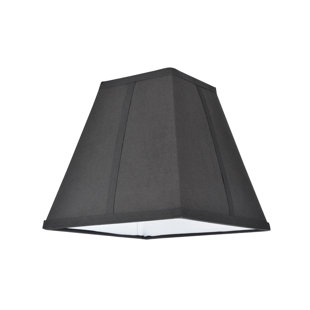 ASPEN CREATIVE CORPORATION 9.5'' H Tetoron Cotton Fabric Empire Lamp Shade