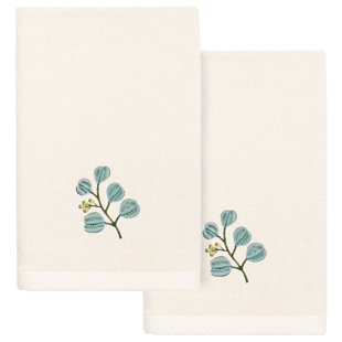 LINUM HOME TEXTILES Botanica Turkish Cotton Fingertip Towel (Set of 2)