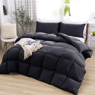 DOMDEC All Season Quilted Comforter-Cozy Soft Washed Microfiber Down Alternative Duvet-Machine Washable