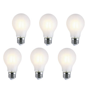 ARTIVA USA 75 Watt Equivalent A19 E26/Medium (Standard) Dimmable 3000K LED Bulb (Set of 6)