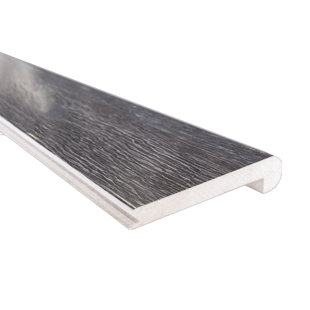 DYNO EXCHANGE Laminate Wood Nostalgia Collection 0.94" Thick x 4.50" Wide x 95" Length Flush Stair Nose