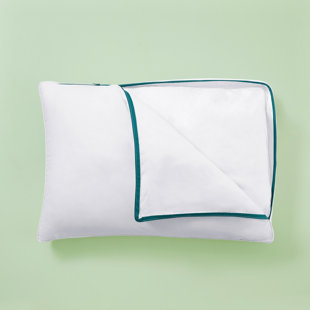 WHITE NOISE Shaylee Recycled Down and Feather Blend Soft Bed Pillow