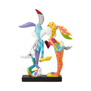 DISNEY BRITTO Figur Lola küsst Bugs Bunny