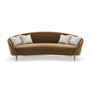 CARACOLE SIGNATURE Metropolitan 99.75" Round Arm Sofa