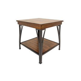 IMAGIO HOME BY INTERCON The District 24" Wide End Table, Copper