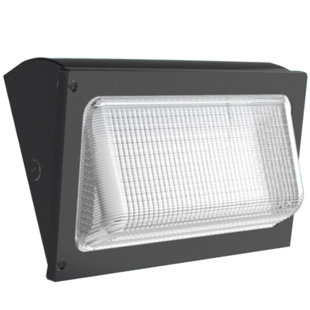 SIMPLY CONSERVE 100/150/175-Watt Equivalent Integrated LED Bronze Wet Rated Adjustable Wall Pack Light, 3000K/4000K/5000K
