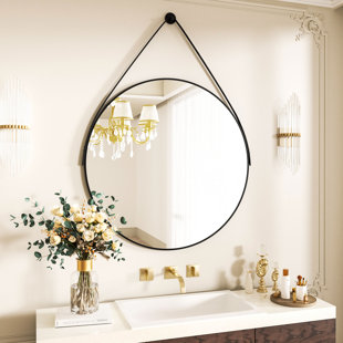 WADE LOGAN® Brona Metal Flat Wall Mirror
