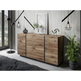 ALPEN HOME Kommode Schuck mit 3 Schubladen