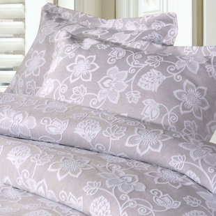 FLEUR DE LIS LIVING Genevrier Floral 100% Cotton Pillowcase