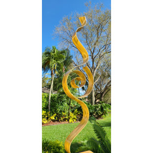 STATEMENTS2000 Looking Forward Metal Garden Statue