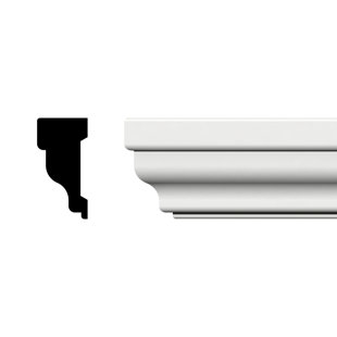 PCI ENTERPRISES 2" H x 96" W x 1" D Crown Molding