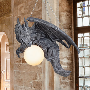 DESIGN TOSCANO Nights Fury Hanging Dragon Light
