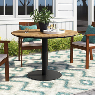SOL 27 OUTDOOR Closson Garden Steel Dining Table